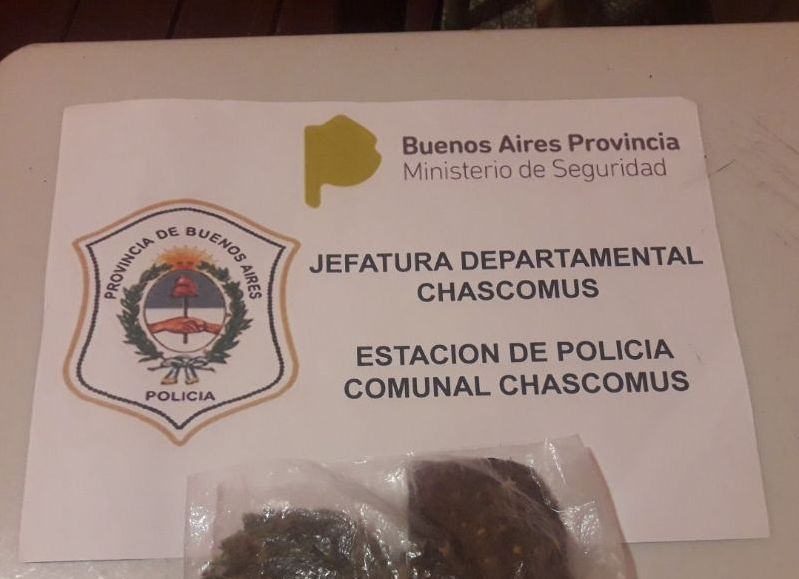 Los estupefacientes secuestrados.