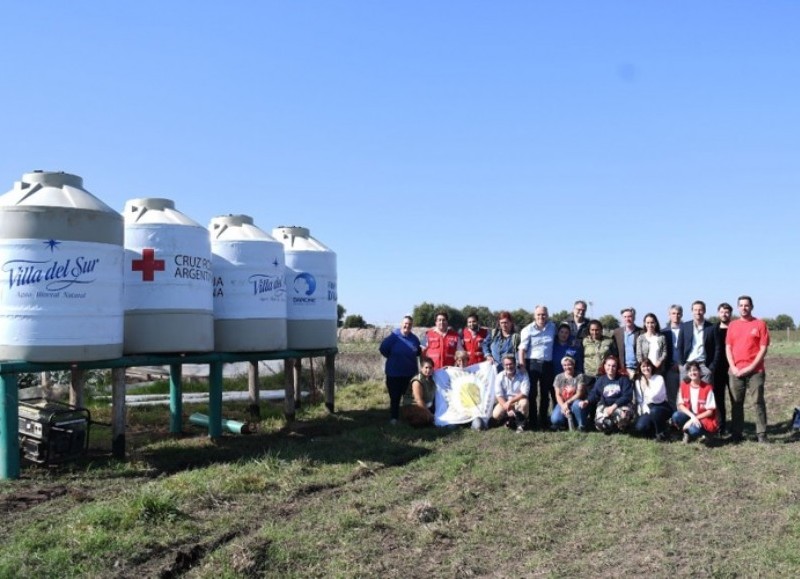 Una iniciativa de Villa del Sur y Cruz Roja argentina, junto a Fundación Danone