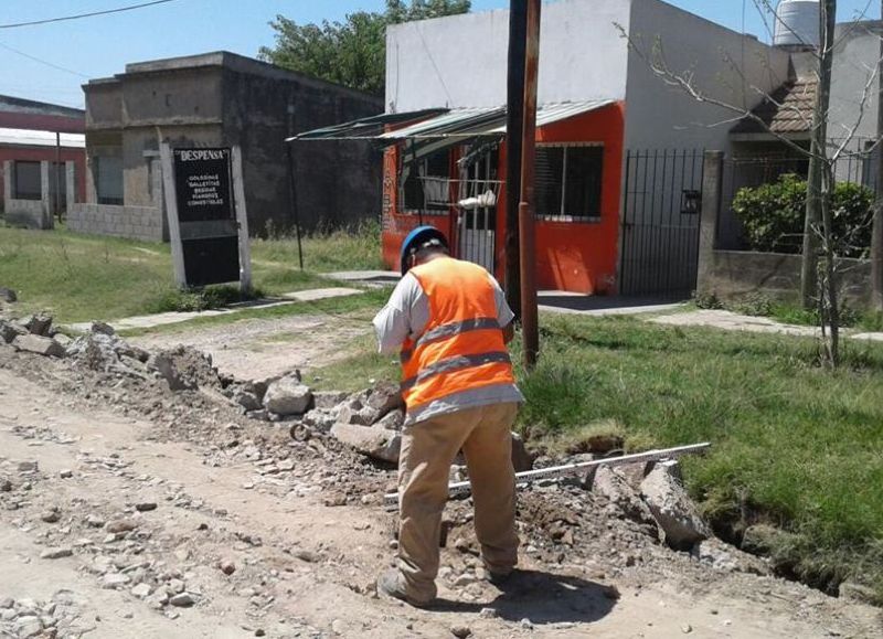 Las obras abarcan 11 cuadras.