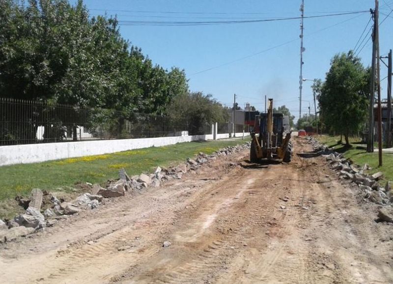 Las obras abarcan 11 cuadras.