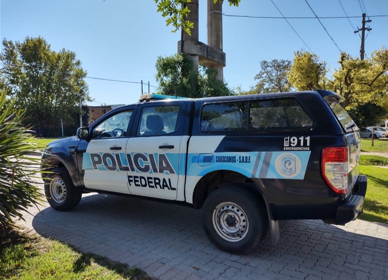 Despliegue de la Policía Federal.