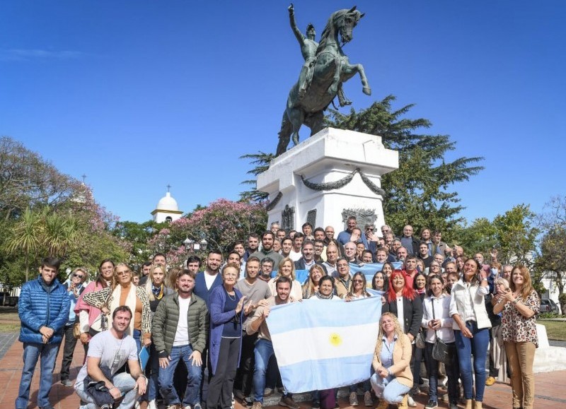 El legislador provincial participó de un encuentro de referentes de Propuesta Republicana (PRO) de la Quinta Sección electoral en Chascomús.