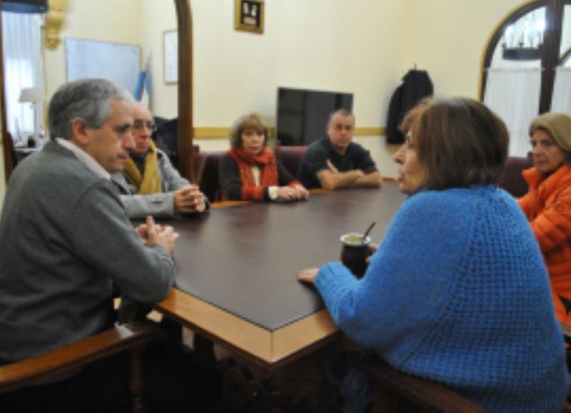 Reunión con Javier Gastón.