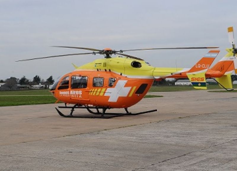 La menor era trasladada en helicóptero hacia un centro asistencial de mayor complejidad.