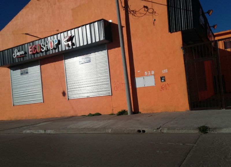 El supermercado chino que no pudo abrir.
