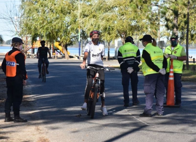 Únicamente paseo peatonal.