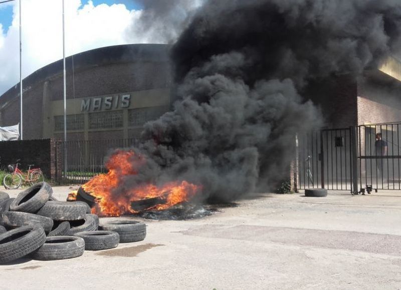 Una de las protestas.