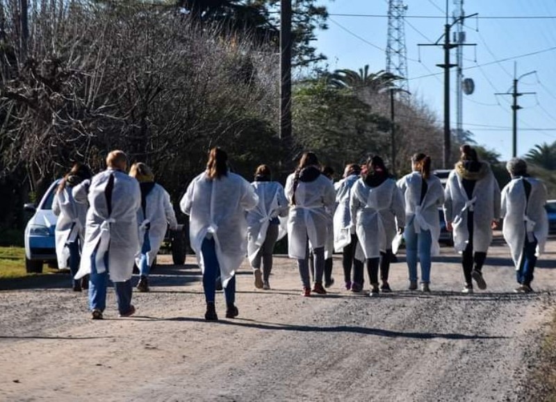 Participaron más de 70 promotores de salud y voluntarios.