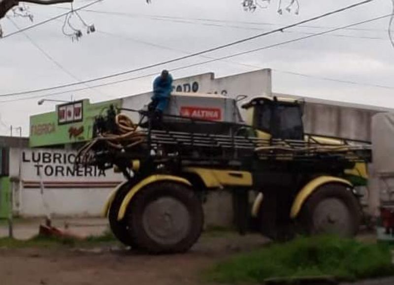 El vehículo en cuestión.