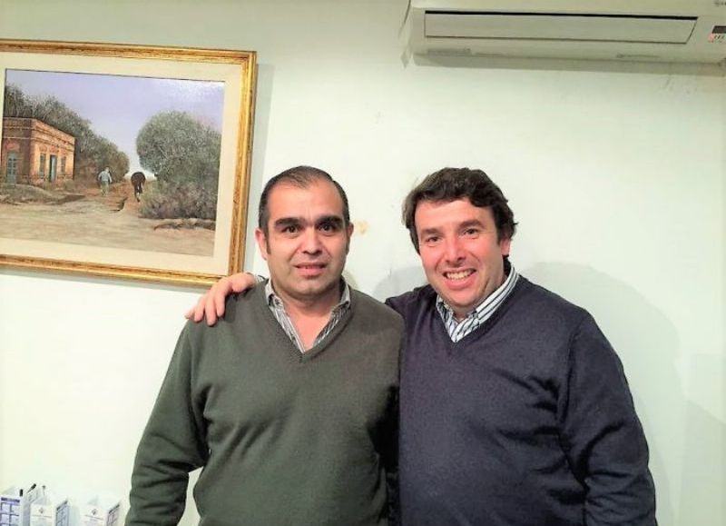José Ochoa y Carlos Cipolla, referentes de Juntos por Chascomús.