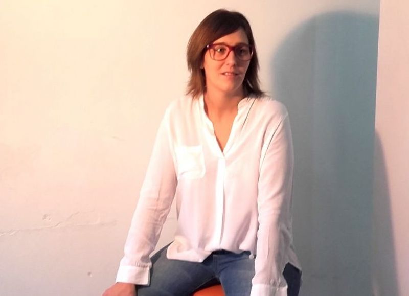 Alexa Oyhamburu, precandidata a concejal por el Frente Justicialista.