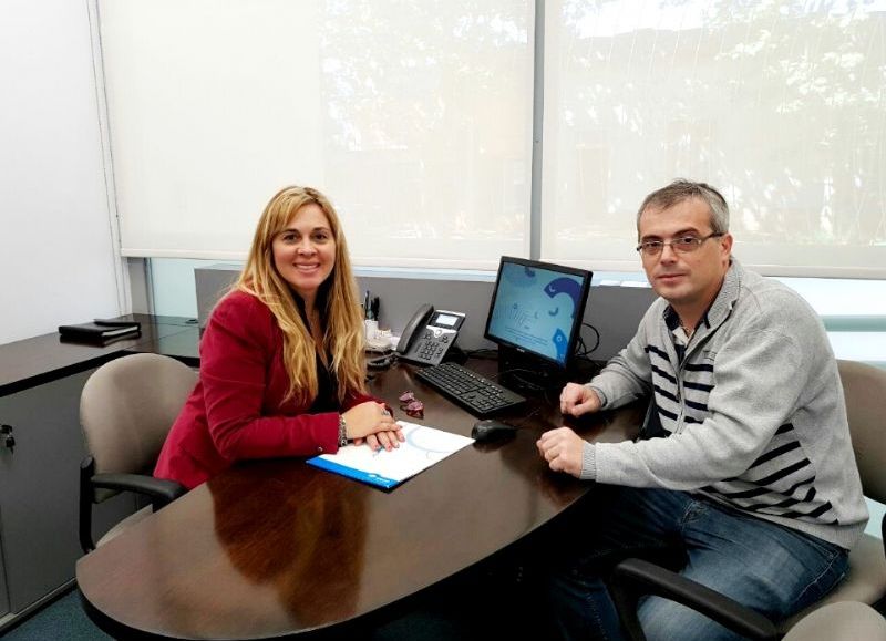 Marcia Borda y Alberto David.