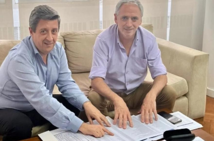 Néstor Álvarez y Javier Gastón.