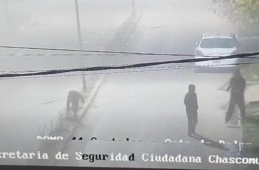 Se registraron hechos de vandalismo en los bulevares de la calle Castelar