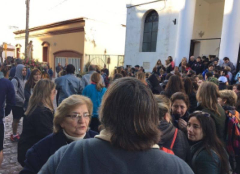 El comienzo de la actividad.