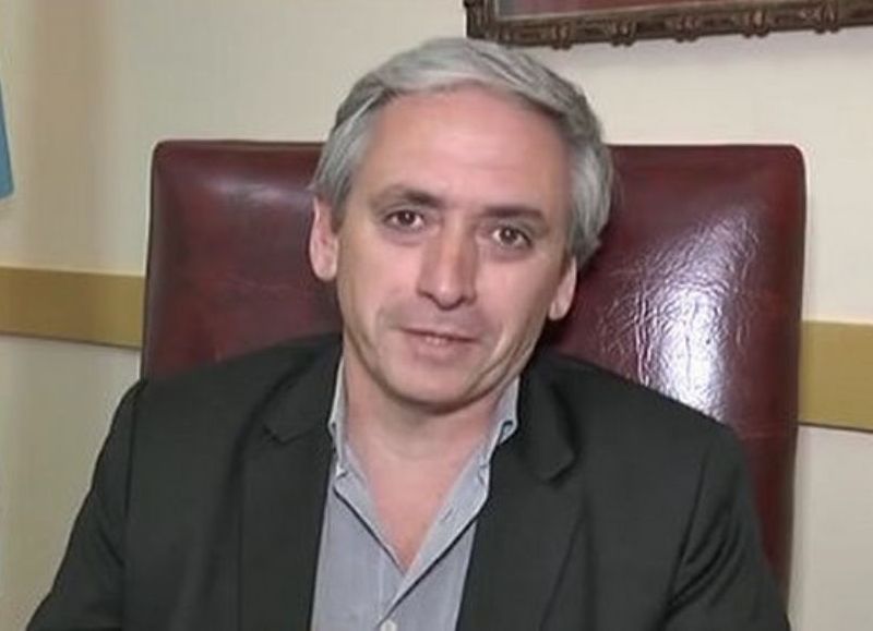 Javier Gastón, intendente de Chascomús.