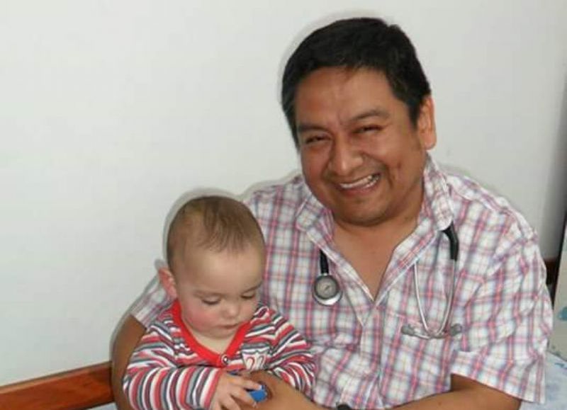 El doctor Rodríguez y Tomás.