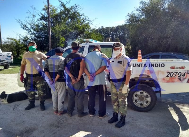 Los imputados fueron trasladados a su lugar de origen, provenientes de Chascomús. (Foto: NOVA)