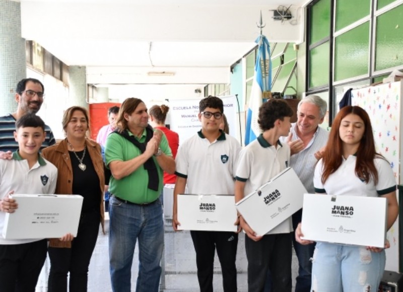 Acto encabezado por el intendente Gastón.