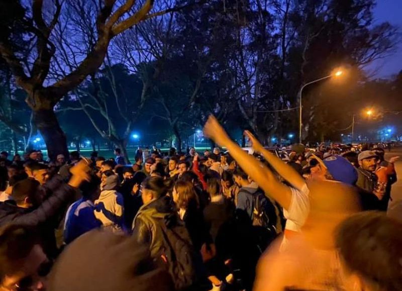 Ocurrió en la madrugada del domingo.