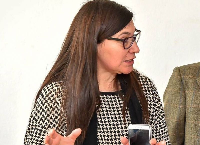Marcela Arias, secretaria de Salud.