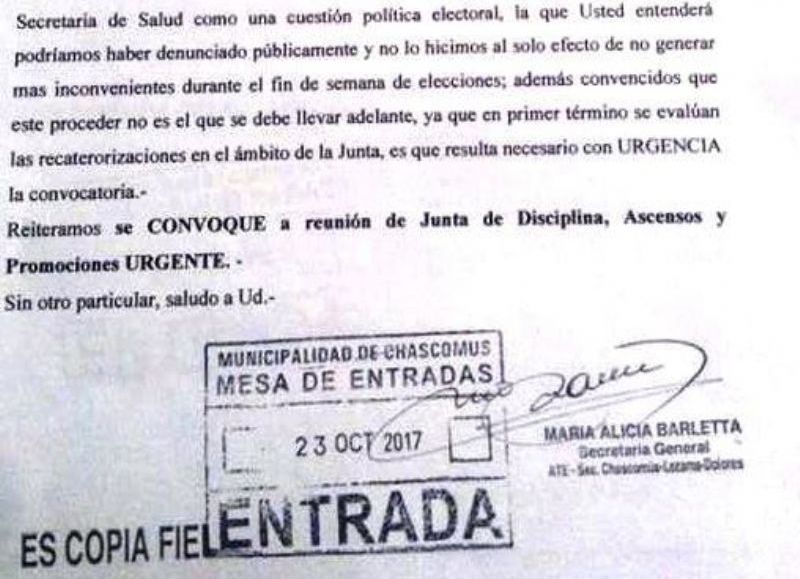 Pedido de reunión.
