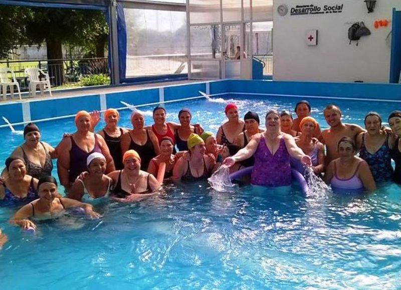 Clases de acquagym.