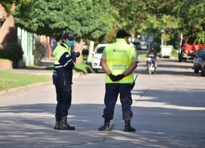 Despliegue de Seguridad Urbana.