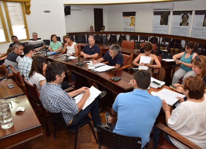 Un pasaje de la reunión del viernes 15.