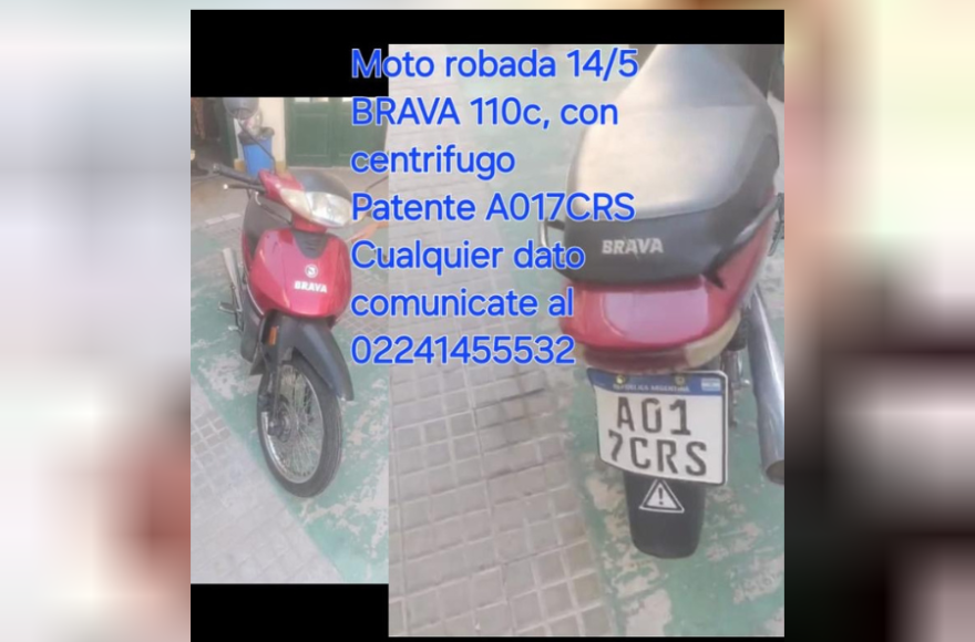 Los damnificados solicitan a los vecinos datos que ayuden a resolver el ilícito.
