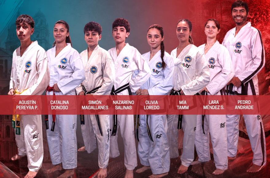 Taekwondistas de Chascomús competirán en el Sudamericano Lima 2026
