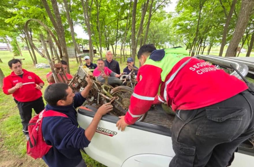 Finalmente se concretó la desocupación del inmueble.