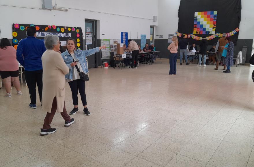 Buen caudal de votantes.