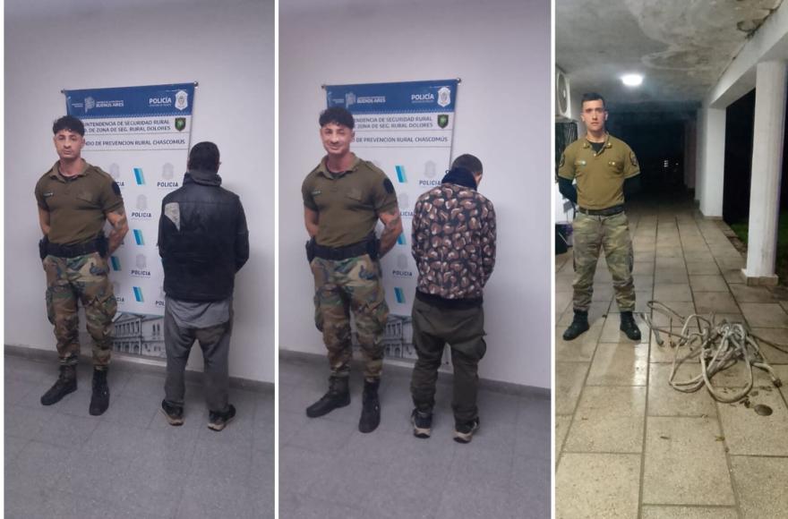 Esclarecimiento de robo agravado en zona rural