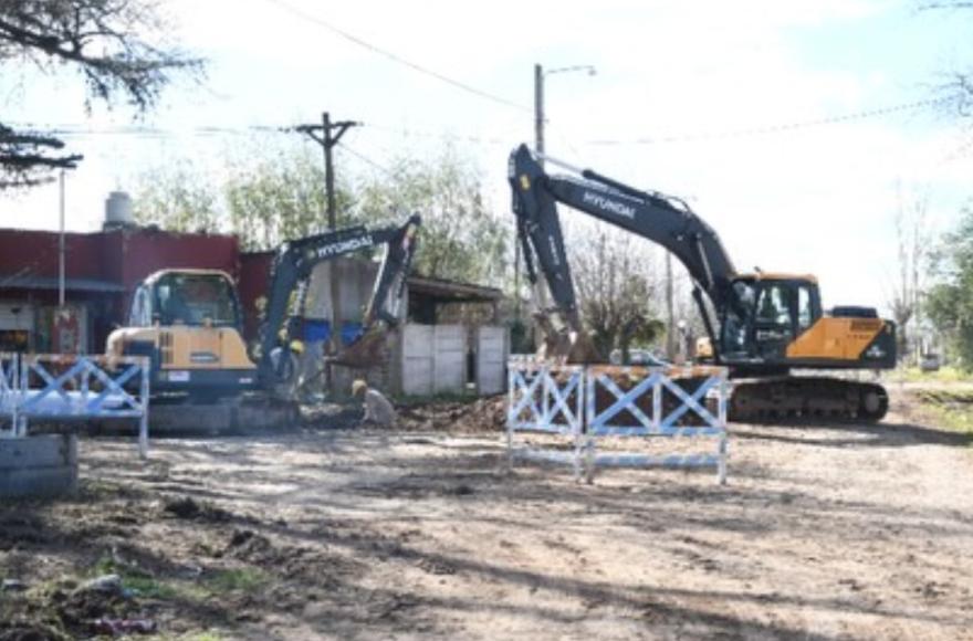 Avanzan las obras de la Cloaca Máxima