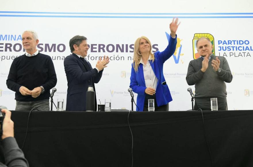 La vicegobernadora bonaerense participó del cierre del seminario 