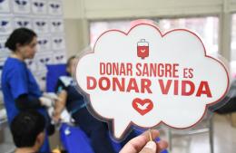 Colecta externa de sangre junto al Club de Leones