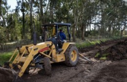 Comenzó la pavimentación de calle Colombia entre Machado y 12 de Octubre