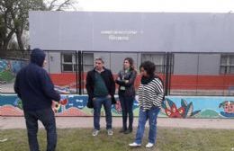 Consejeros escolares recorrieron la obra que se está realizando en el Jardín 907