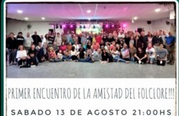 Se viene el primer encuentro de la amistad del folklore