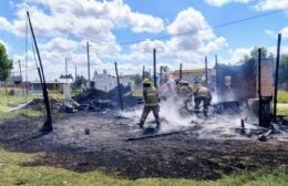 Pedido solidario para familia que perdió todo en el incendio de su casa