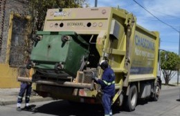 Cronograma especial de recolección de residuos para este fin de semana largo