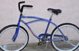 Menor aprehendido por robo de bicicleta
