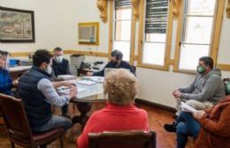 Reunión con sindicatos municipales en la mesa de negociación colectiva