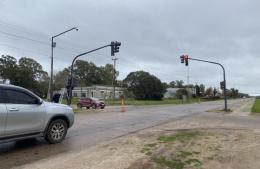 Quedó habilitado el semáforo en Avenida Juan Manuel de Rosas