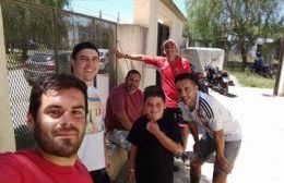 La Filial "Israel Damonte" pintó el Jardín 905