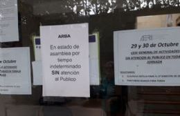 Paro por 48 horas en la oficina local de ARBA