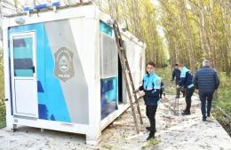 Posta policial en el Paraje Don Cipriano