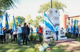 Emotivo homenaje a los héroes de Malvinas