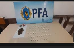 Otro golpe al narcotráfico: la Policía Federal detuvo a tres personas y secuestró drogas